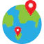 Globe icon 64x64