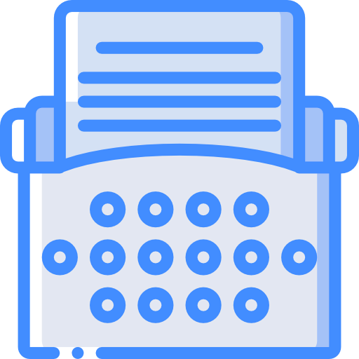 Typewriter icon