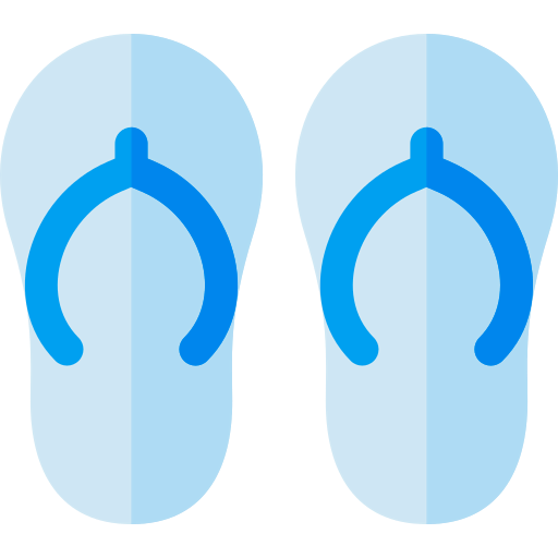 Flip flops icon