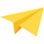Paper plane ícono 64x64