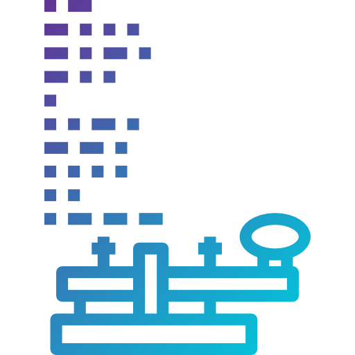 Morse code ícono