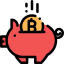Piggy bank icon 64x64