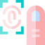 Fingerprint scan icon 64x64