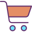 Shopping cart icon 64x64