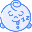 Sleeping baby icon 64x64
