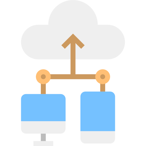 Cloud computing icon