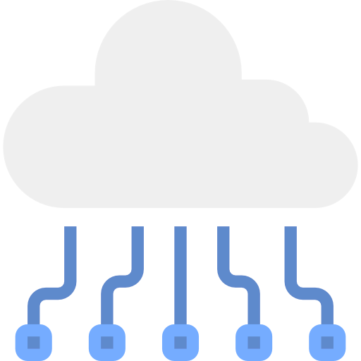 Cloud storage Ikona