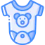 Baby clothes icon 64x64