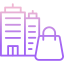 Shopping mall icon 64x64