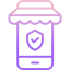 Secure shopping ícone 64x64