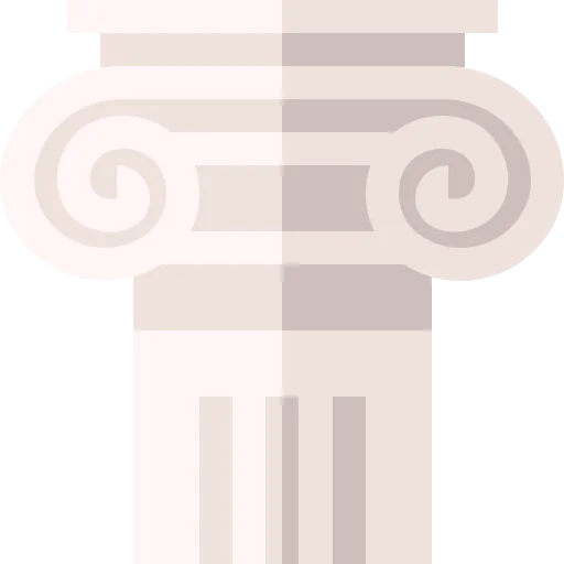 Ionic pillar icon