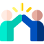 High five icon 64x64