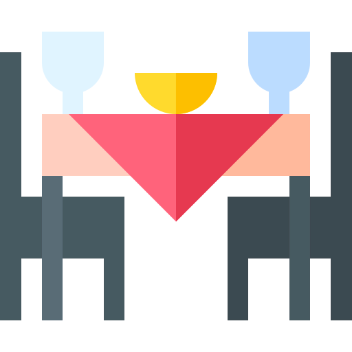 Dinner table icon