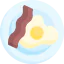 Яйцо и бекон иконка 64x64