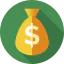 Money bag icon 64x64