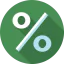 Percent icon 64x64