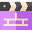 Clapperboard icon 64x64