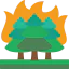 Forest fire icône 64x64