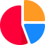 Pie chart icon 64x64