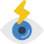 Red eye icon 64x64