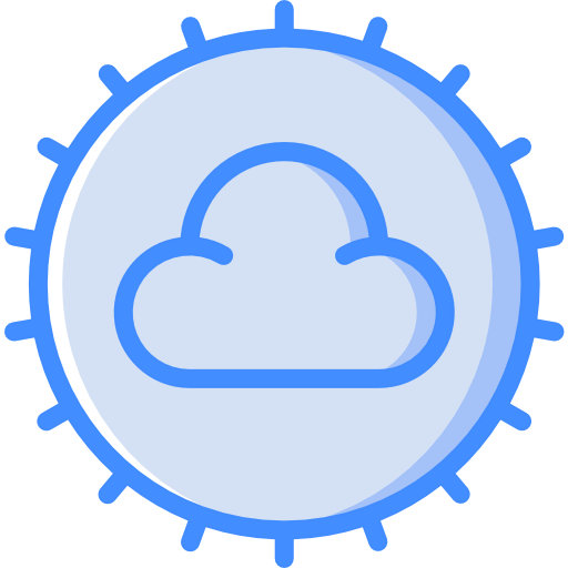 Cloud computing icon