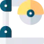Circular saw icon 64x64