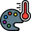 Paint palette icon 64x64