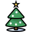 Christmas tree icon 64x64