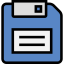 Floppy disk icon 64x64