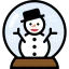 Snow globe icon 64x64
