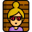 Sunbathing icon 64x64