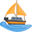 Sailing boat icon 64x64