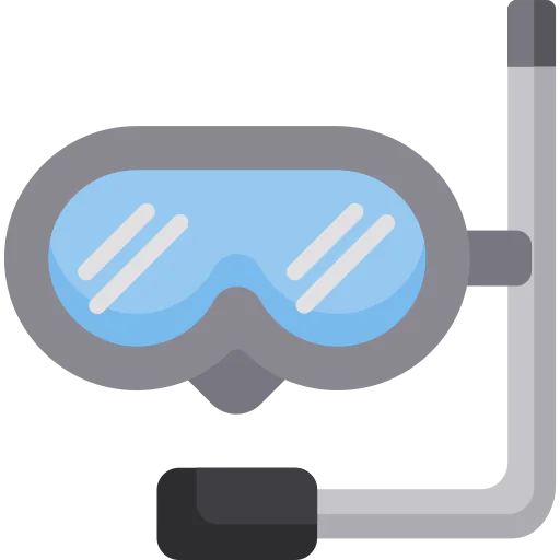 Diving mask icon