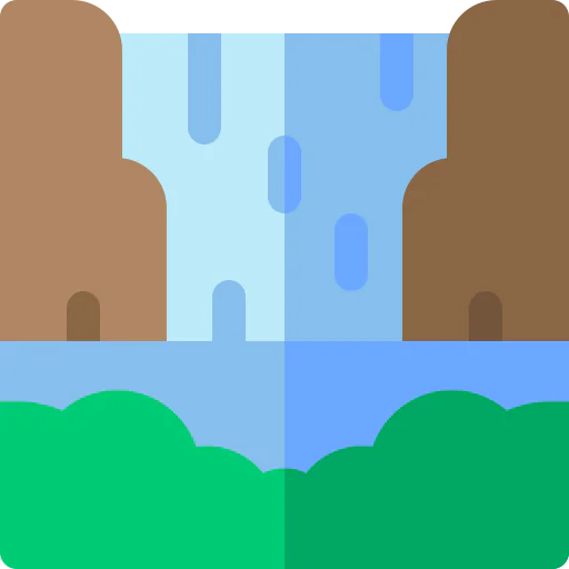 Waterfall icon