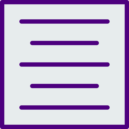 Justify icon