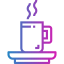 Hot coffee icon 64x64