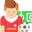 Football player icon 64x64