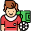Football player icon 64x64