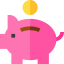 Piggy bank icon 64x64