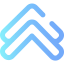 Up chevron icon 64x64