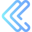 Left chevron Ikona 64x64