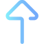 Up arrow icon 64x64