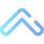 Up chevron icon 64x64