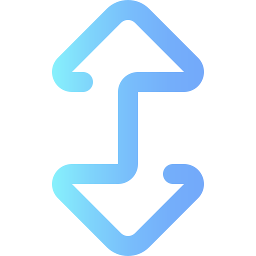 Double arrow icon