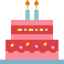 Birthday cake icon 64x64