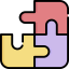 Puzzle pieces Ikona 64x64