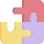Puzzle pieces Ikona 64x64