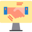 Handshake icon 64x64