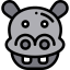 Hippopotamus icon 64x64