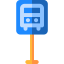 Bus stop icon 64x64
